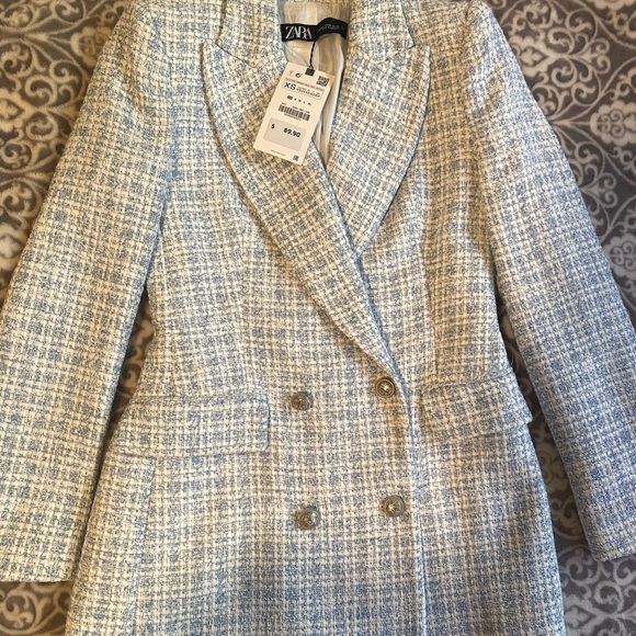 Zara Jackets & Blazers - Tweed New Blazer 🤍